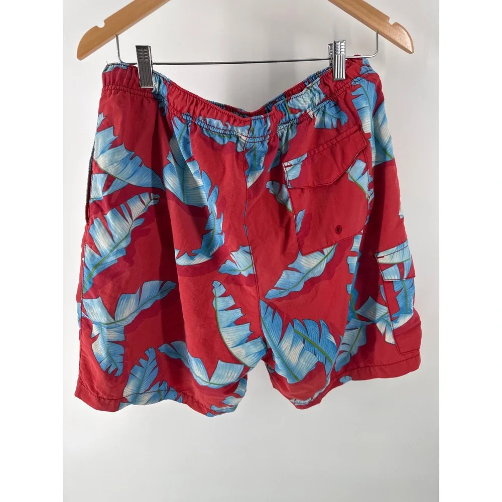 Tommy Bahama‎ Swim Trunks Mens Large Lot Teal Red Tropical Beach Bundle